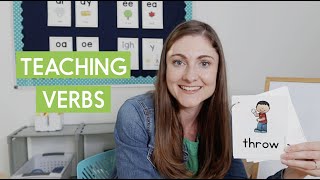 5 Activities for Teaching Verbs in the Primary Grades [upl. by Nyleda]