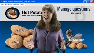 Hot Potatoes Quizzes  Manage questions [upl. by Hniht871]