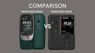 Nokia 6310 vs Nokia 5310  Retroinspired phones [upl. by Yeo]