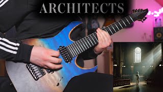 ARCHITECTS  LITTLE WONDER FULL GUITAR COVER [upl. by Aber]