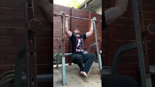 Pullups Everyday Day 14 89kg x9 [upl. by Summers]