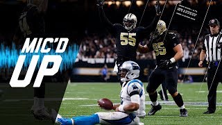 Panthers vs Saints Micd Up quotI Knew You Werent Going for itquot NFC Wild Card  NFL Sound FX [upl. by Kaasi]