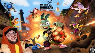 DESTROY EVIL ROBOTS AS A CUTY PIE LITTLE BUNNY IN MY PET HOOLIGANS  Out now on EPIC GAMES [upl. by Nnaecarg705]