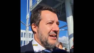 SALVINI QUELLI SONO CRETINI NON TIFOSI [upl. by Yonah]