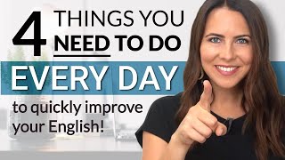 Everyday habits to improve your English [upl. by Enileoj587]