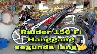 Raider 150 Fi Hanggang segunda lang [upl. by Enigroeg454]