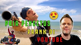 PRIA PENCETUS PRANK DI YOUTUBE [upl. by Macfadyn]