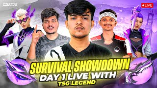 Tsg Legend Vs All Youtubers Tournament 🔥Ultimate Champions  Garena Free Fire Max [upl. by Martell234]