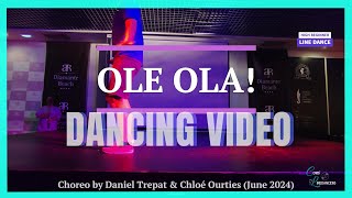 Ole Ola LINE DANCE Dancing Video [upl. by Selma479]