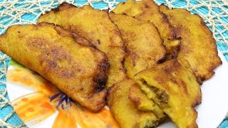 Empanadas de Platanos Maduros en Español [upl. by Swithin]