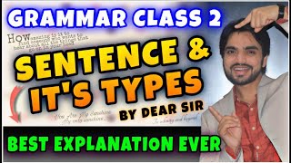 Sentences English Grammar  TypesQuestionsPractice  How To Make Sentences in English Conversation [upl. by Severin]