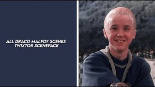 ALL Draco Malfoy scenes twixtor scenepack [upl. by Mera]