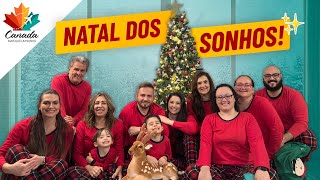 EMOCIONANTE  O NATAL DOS SONHOS NO CANADÁ [upl. by Agn]