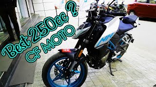 CFMOTO 250 NK TEST RIDE  First impression [upl. by Herrick]