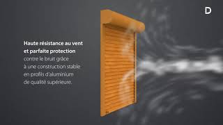 Volets roulants aluminium de rénovation Drutex  TopMenuiseriesfr [upl. by Rori]