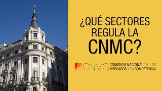 ¿Qué sectores regula la CNMC [upl. by Tomkiel93]