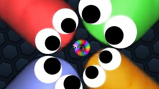 slitherio biggest snake slither highest score 300000score Epic slitherio Gameplay 128 [upl. by Colinson227]