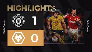 A battling performance at Old Trafford  Manchester United 10 Wolves  Highlights [upl. by Charlene]