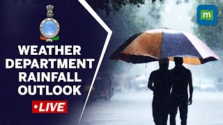 Live IMD Briefing On Rainfall amp Temperature Monthly Outlook  September 2023 [upl. by Eveleen]