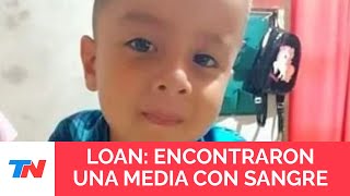 Búsqueda de Loan encontraron una media con sangre e investigan si es del niño desaparecido [upl. by Clevie]