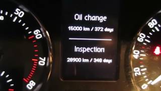 Carista ELM327 Skoda oil inspection reset [upl. by Mcnutt282]