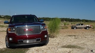 2014 GMC Sierra Denali 62L V8 Pickup First Drive Review [upl. by Haiel931]