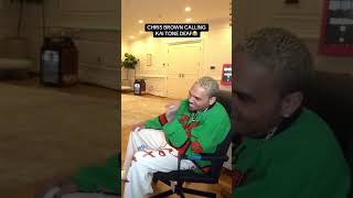 Chris brown calling kai tone deaf kaicenat chrisbrown [upl. by Sikes]