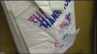 Plastic bags banned in SF businesses [upl. by Abehsat]