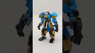 LEGO MOC The Mighty Steve Mech Satisfying Speed Build lego legomecha legomech [upl. by Ahsito]