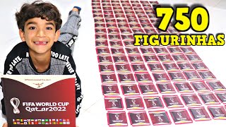 750 FIGURINHAS DO ÁLBUM DE FIGURINHAS DA COPA DO MUNDO 2022 [upl. by Ettenhoj821]