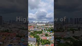 High rise view of Bangkok Thailand thailand bangkok bangkokthailand bangkoktravel thailand [upl. by Ifok]