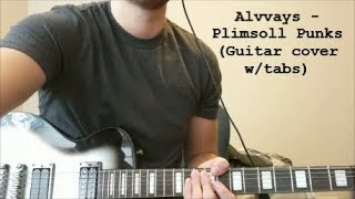 Alvvays  Plimsoll Punks Guitar cover w tabs [upl. by Yenahc]