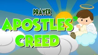 The Apostles Creed Catholic Prayer with Audio  The Catholic Lady [upl. by Asum]