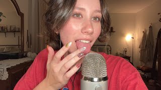 ASMR  Fast Spit Painting w Tongue Tapping Mouth Sounds and Visuals 🎨🦁 [upl. by Lledal]