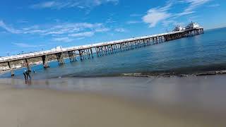 4K Surfrider Beach amp Malibu Pier  Malibu California [upl. by Niowtna]