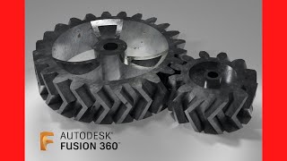 Engranajes HELICOIDALES FUSION 360😉 [upl. by Nnateragram]