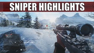 Battlefield 5 Closed Alpha Grand Operations Sniper Highlights [upl. by Martita]