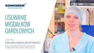 Usuwanie migdałków gardłowych  Centrum Medyczne Sonomed [upl. by Hengel]