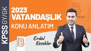 1 KPSS Vatandaşlık  Temel Hukuk 1  Erdal KESEKLER  2023 [upl. by Nahrut]