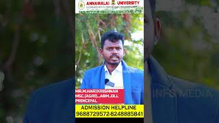 B SC Agriculture Course Dertails Tamil [upl. by Alitha300]