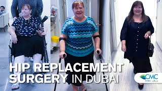 Hip Replacement Surgery in Dubai  Patient Story at CMC Hospital  Dr Hesham Al Khateeb [upl. by Adnilema]