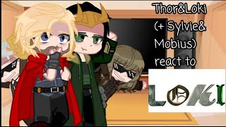 Past Thor and LokiSylvieampMobius reacts to Loki series part 2 [upl. by Nais]