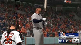 NEW YORK YANKEES vs BALTIMORE ORIOLES  MLB THE SHOW 24 YANKEES AT ORIOLES [upl. by Aland929]