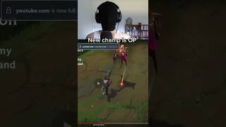 Ambessa spotlight New League champion is OP leagueoflegends [upl. by Gomar703]