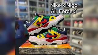 NIKE x NIGO AIR FORCE 3 [upl. by Agamemnon892]