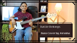 Battle Belongs  Bass Cover by Jerusha  Phil Wickham [upl. by Maharg]