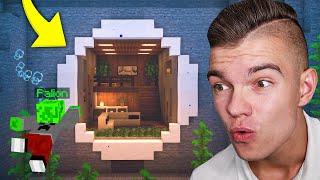 MOJA NOWA PODWODNA BAZA w Minecraft sekret [upl. by Gerick]