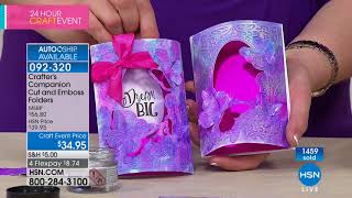 HSN  Crafters Companion 03062018  11 PM [upl. by Shifrah]