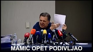 ZDRAVKO MAMIĆ OPET POLUDIO  CIRKUS NA PRESSICI 23 6 [upl. by Georgianna]