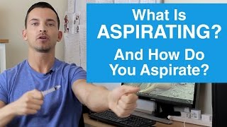 What Is Aspirating And How Do You Aspirate [upl. by Gnaht]